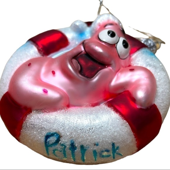 kurt S Adler SpongeBob SquarePants glass ornaments, 2004, Nickelodeon - Picture 6 of 9